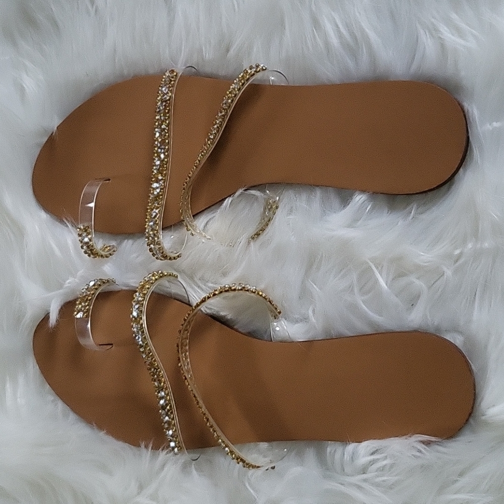 NWOB Super cute blinged out sandle. Size 42 ( size 11 US).  Brand unknown